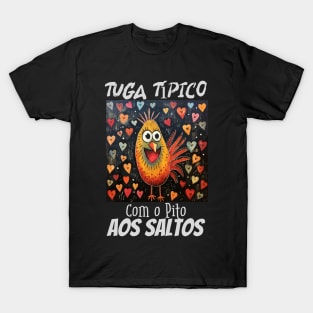 Com o Pito aos saltos, v2 T-Shirt